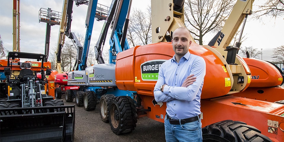 Brabants machine rental company takes big step in growth with appointment of Nick Hoffmans as Operational Manager