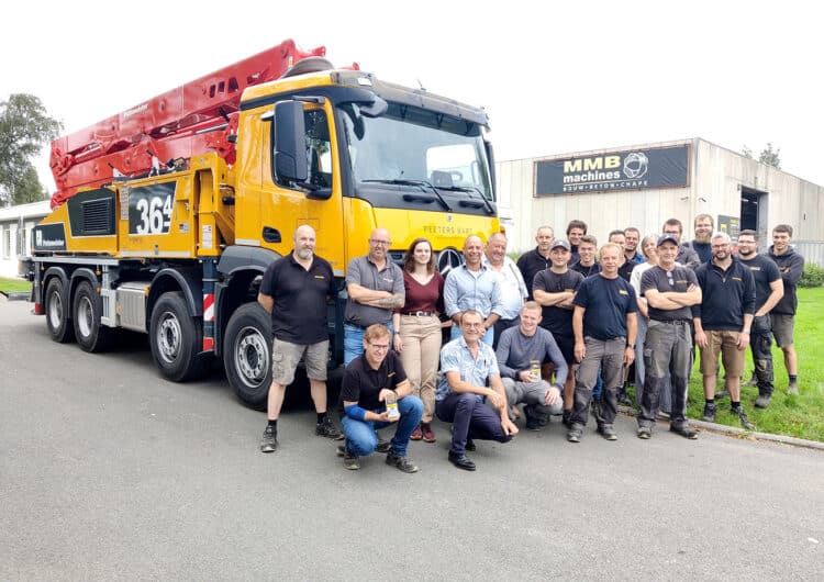 MMB machines verdeelt Putzmeister betonpompen ook in Nederland 2