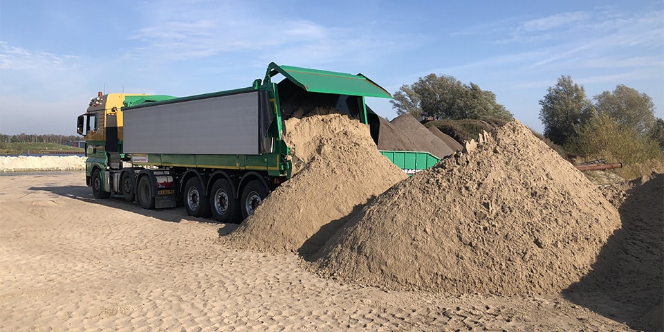 pauwels 3 zand lossen op locatie kopieren