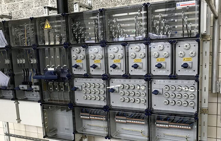 persstation roosendaal tijdelijke laaspanningsverdeler