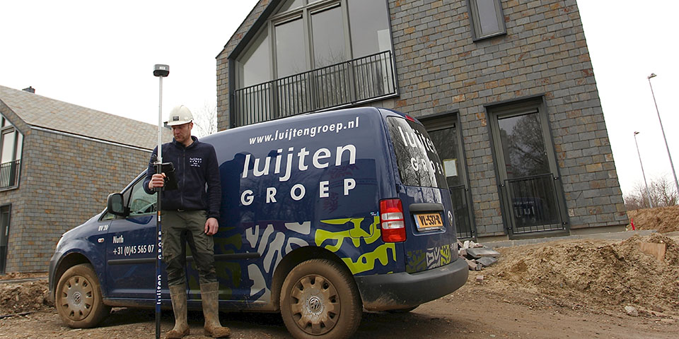 GPS: van a tot z geïmplementeerd in groen en grondverzet