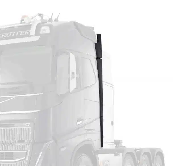 zijspoiler zijfender aerodynamische vrachtwagen volvo trucks