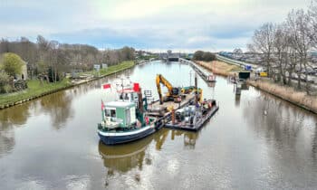 Bubble Barrier Harlingen being implimented Credit The Great