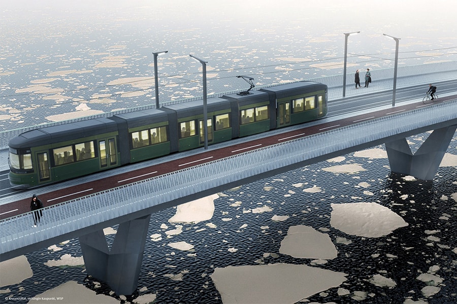 JPG 1 Kruunusillat Finkensilta nakyma ilmakuva