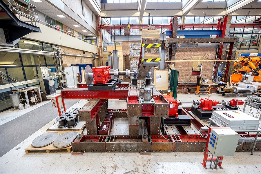 Measurement setup in Stevinlab TU Delft gigapixel standard v2 0001