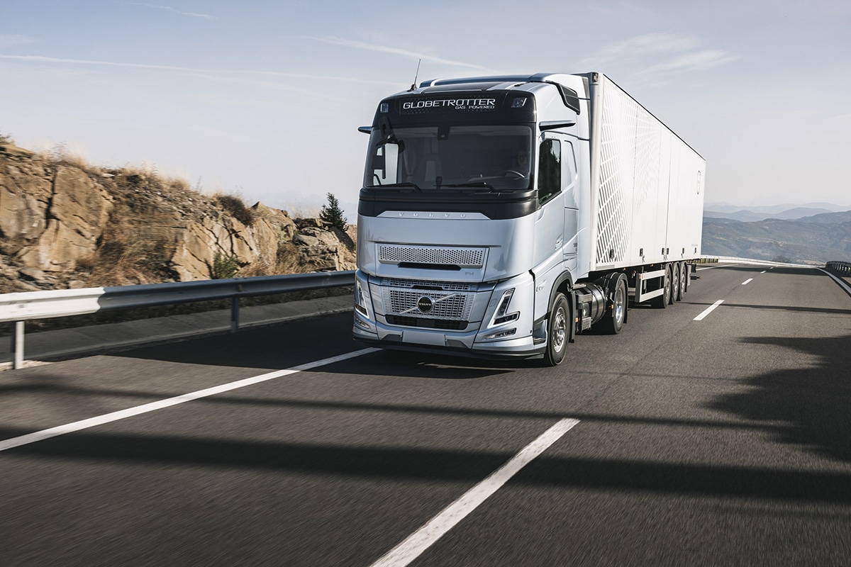 Volvo FH Aero op bio LNG kopie