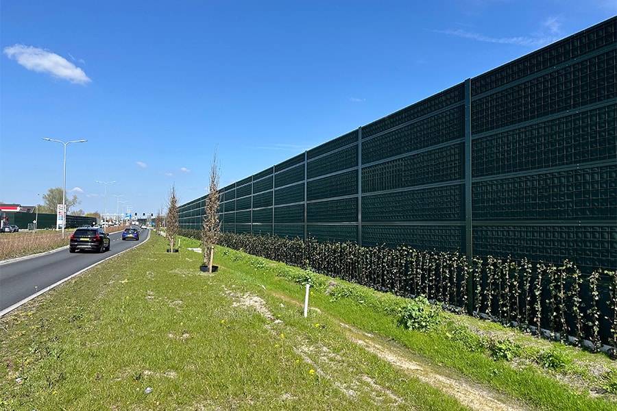GS Veenendaal Noise Reducer DA 100 geluidsscherm