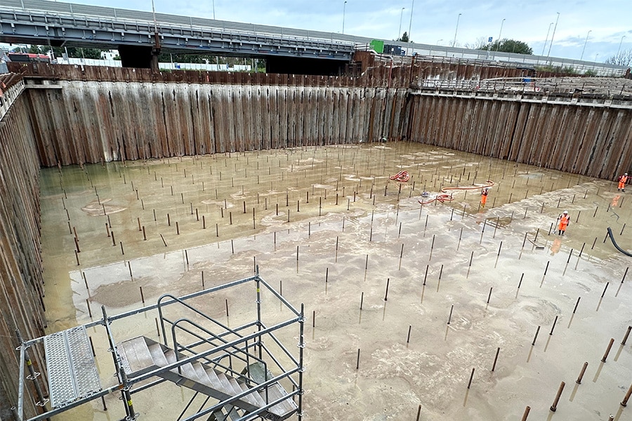 ontgraven compartment 7a Bauer