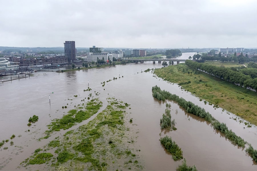 High res hoogwater limburg