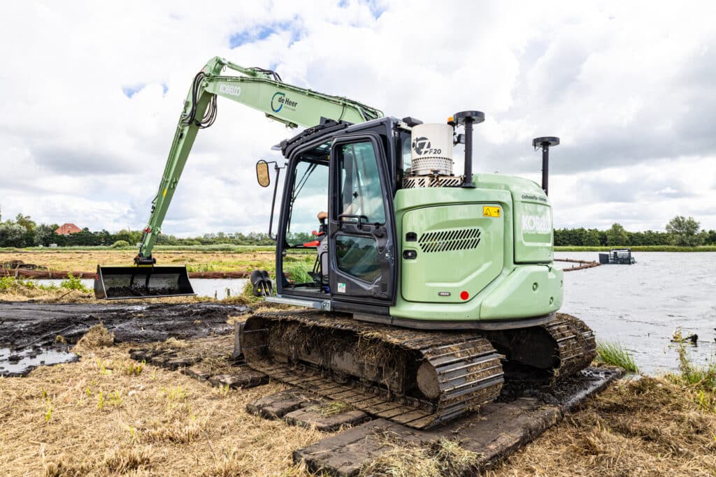 Unique Kobelco for Lord Land and Water
