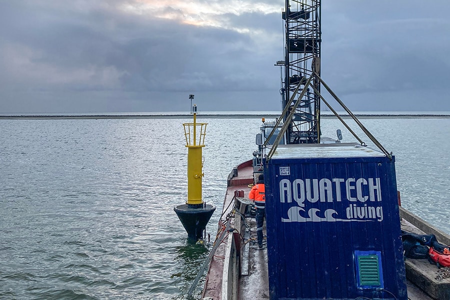 Aquatech Diving is onmisbare schakel in civieltechnische onderwaterinfrastructuur 1