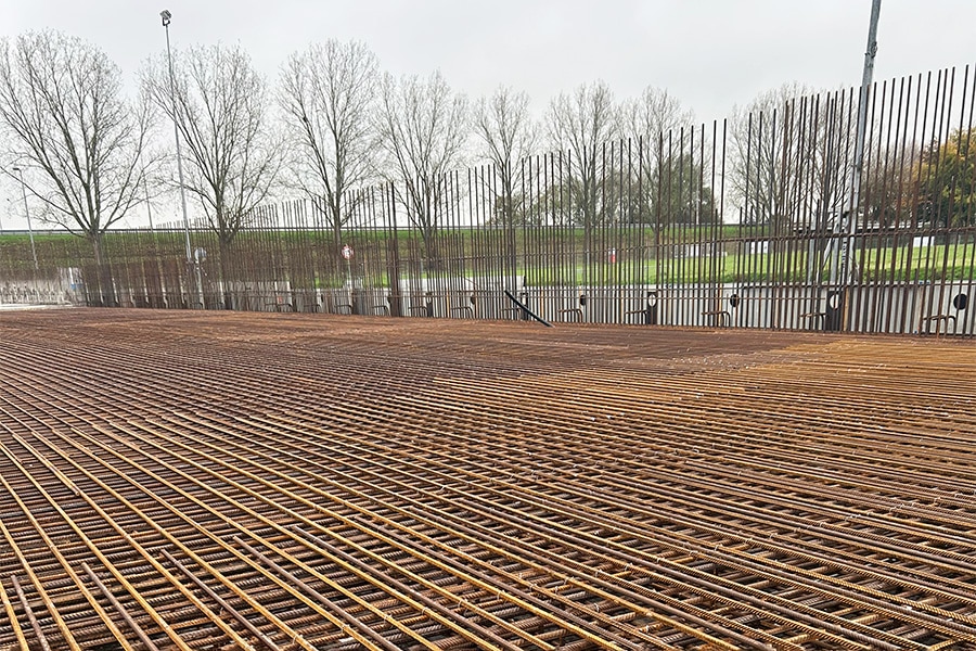 1.500 ton wapeningsstaal voor A27-project 1