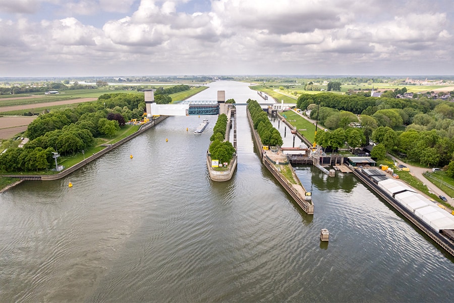 Prinses Marijkesluis: renoveren met de winkel open 2