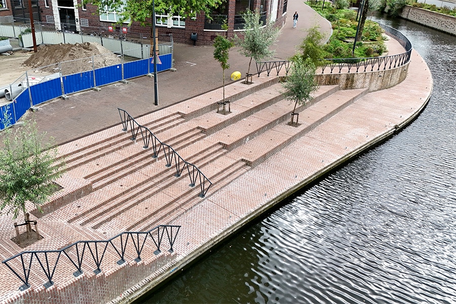 Specialistisch beton- en metselwerk voor een groene stadsrivier 3