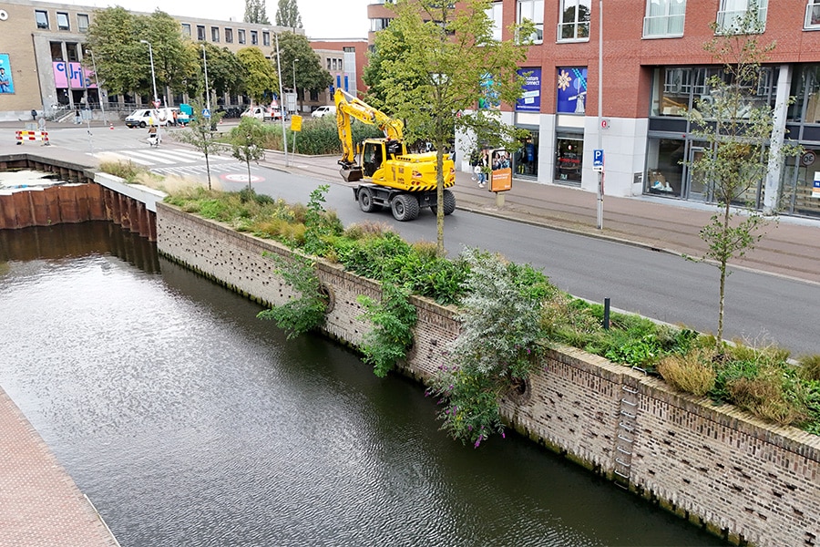 Specialistisch beton- en metselwerk voor een groene stadsrivier 1