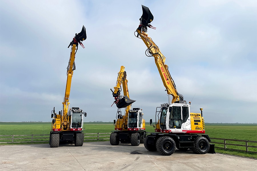 Niek Konijn versterkt machinepark met vijf Hitachi graafmachines 1