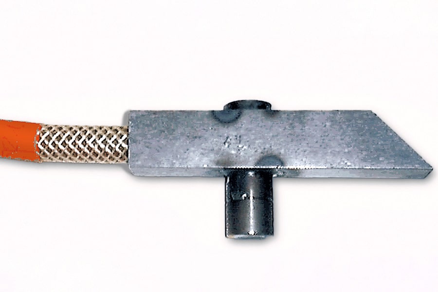 AM-SIS proximity switch at sheet pile installation 4