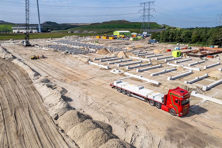 SC&M (Croonwolter&dros en Mobilis) bouwt slim aan hoogspanningsstation Tilburg 2