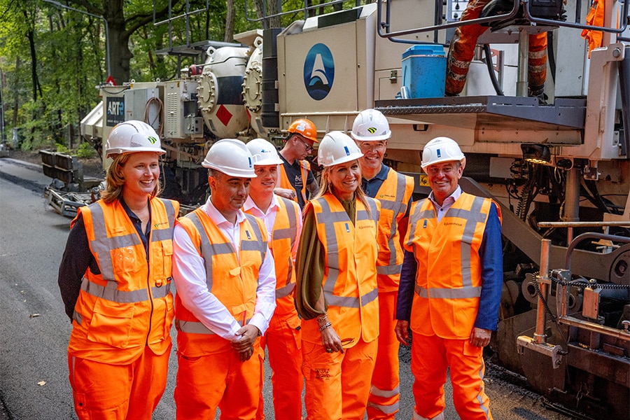 Queen Máxima visits circular projects 5