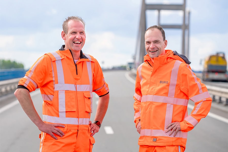 BUKO secures accessibility and safety during maintenance Prince william Alexander Bridge (N323) 1