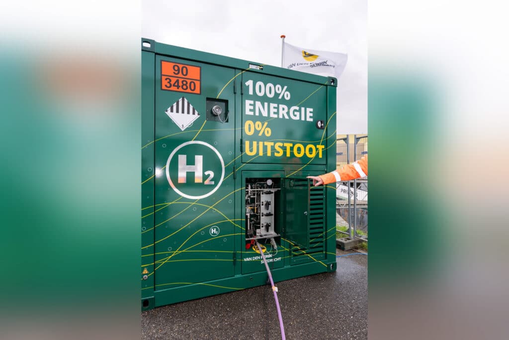 Nederlands eerste volledig Zero Emission draadkraanschip is een feit  2