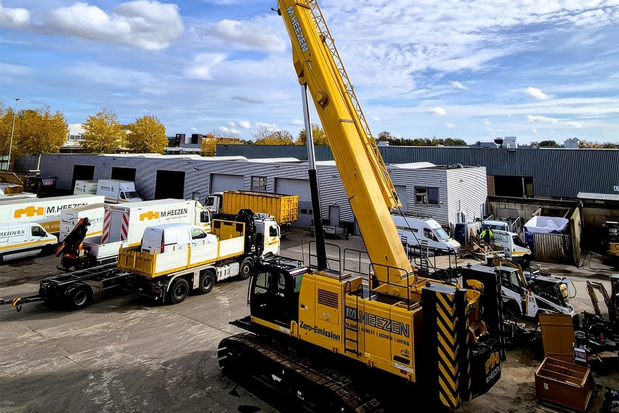 Sany breidt aanbod elektrische rupshijskranen nog verder uit 3
