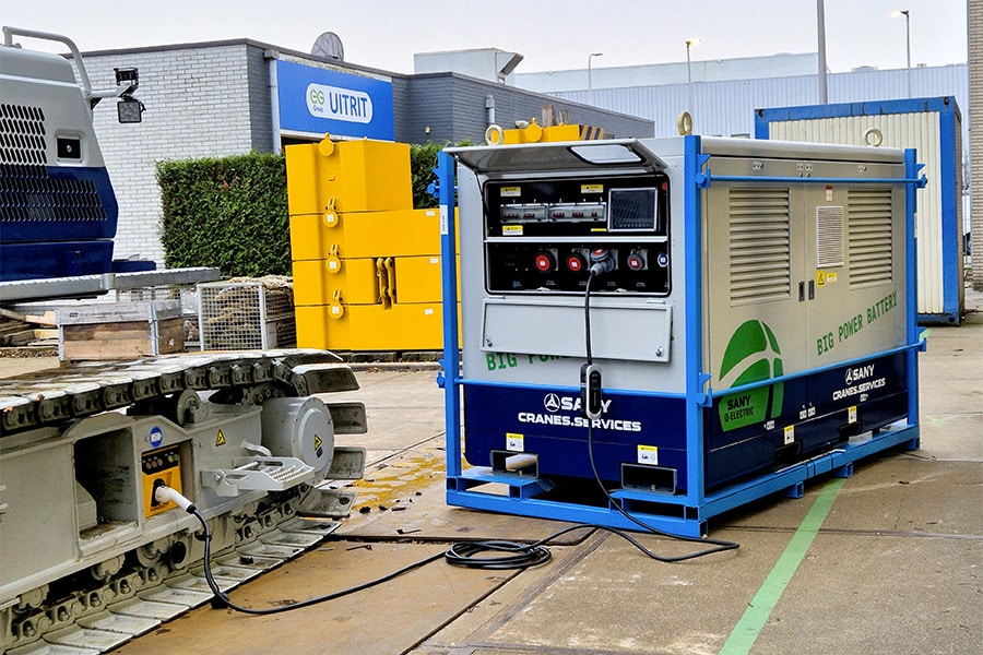 Sany breidt aanbod elektrische rupshijskranen nog verder uit 2