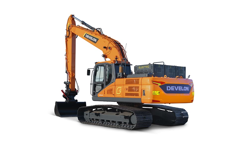Develon launches new range of electric excavators, delivering full performance with zero emissions 1