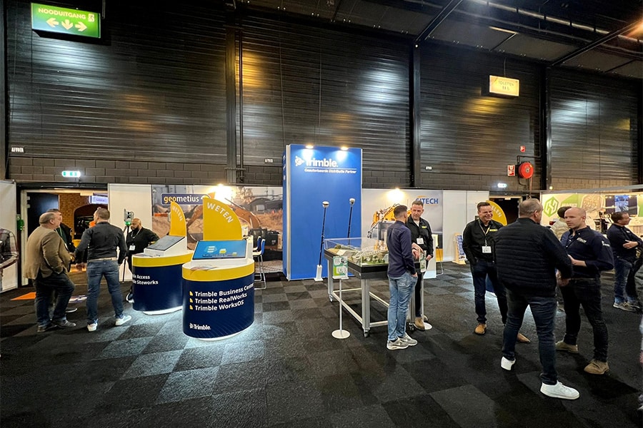 SITECH en Geometius laten samen de kracht van de totale Trimble oplossing zien 3