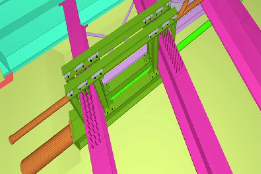 Slim inschuifsysteem voor nieuwe bruggen bij het Darmstädter Kreuz 3