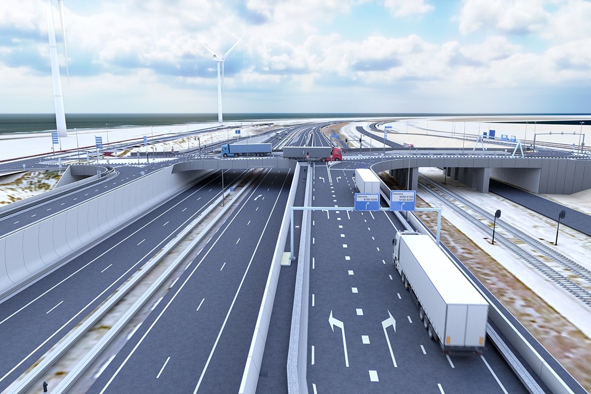 Nieuw viaduct versterkt duurzame ontwikkeling Alexiahaven 2