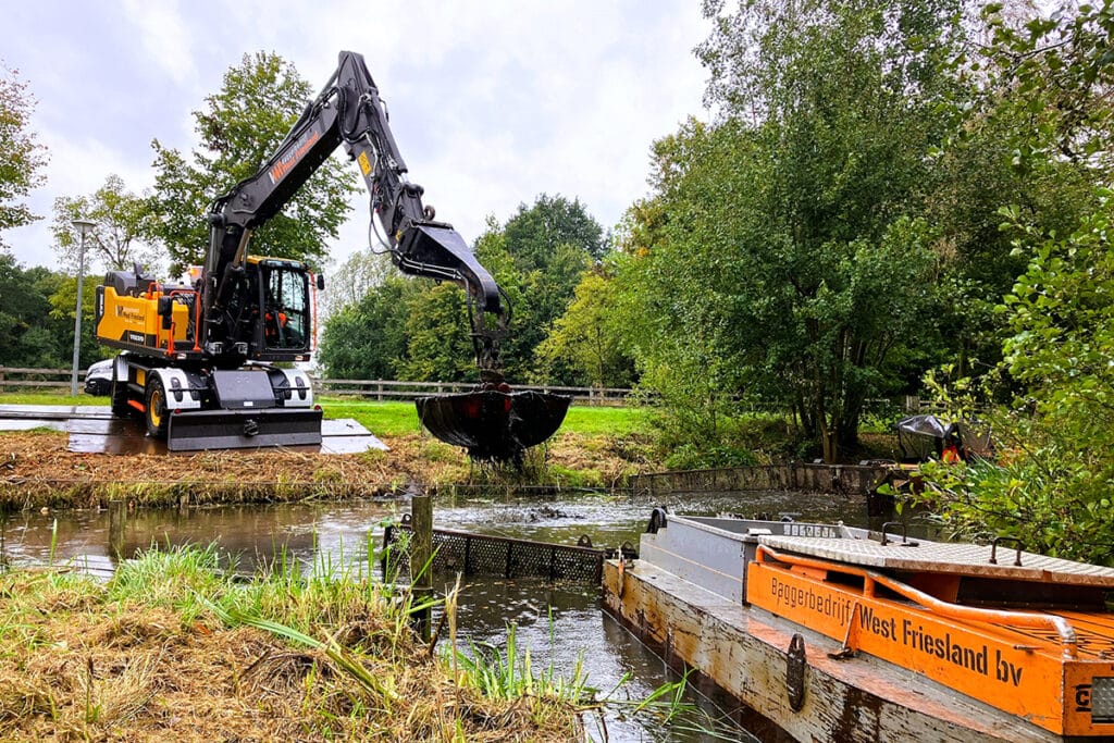 Specialistisch baggerwerk in krappe binnenstedelijke gebieden 1
