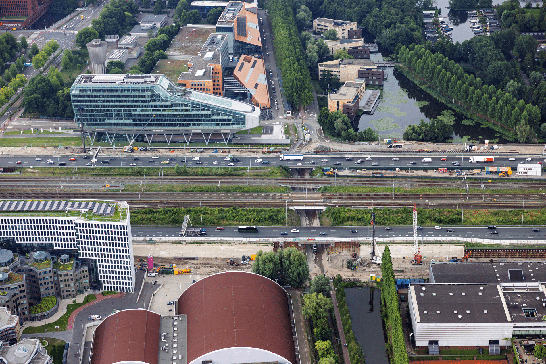 Innovatieve funderingstechnieken bij PALLAS en de A10 Zuidas 1