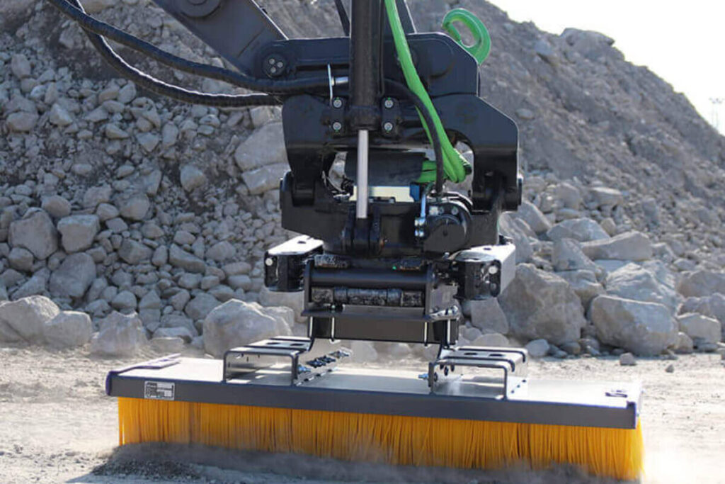 Mechanische uitrustingsstukken voor graafmachines 1