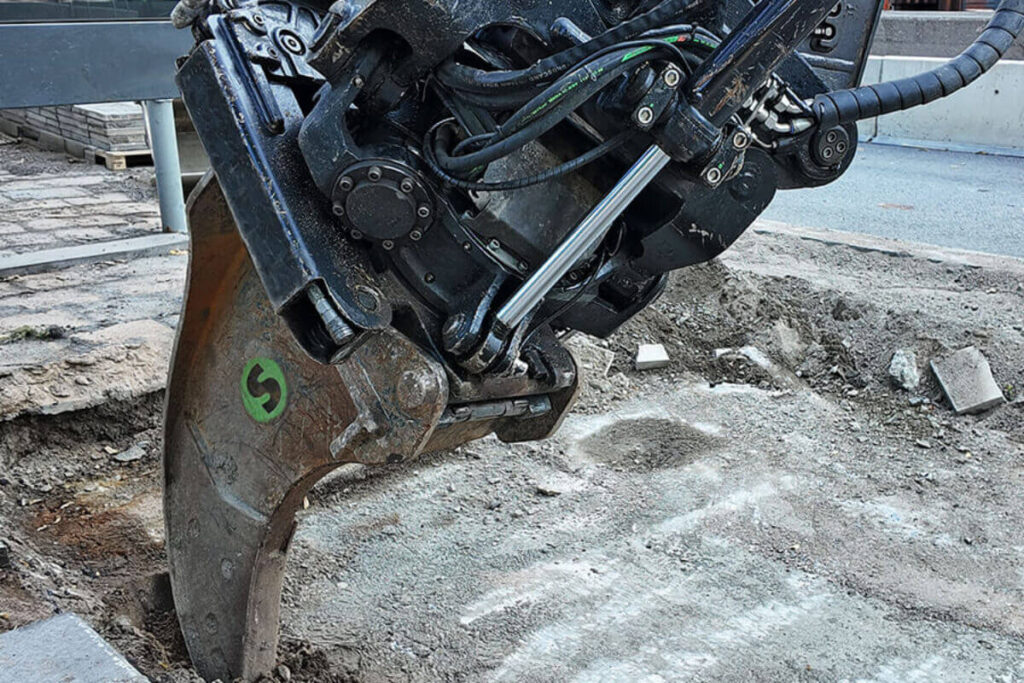 Mechanische uitrustingsstukken voor graafmachines 2