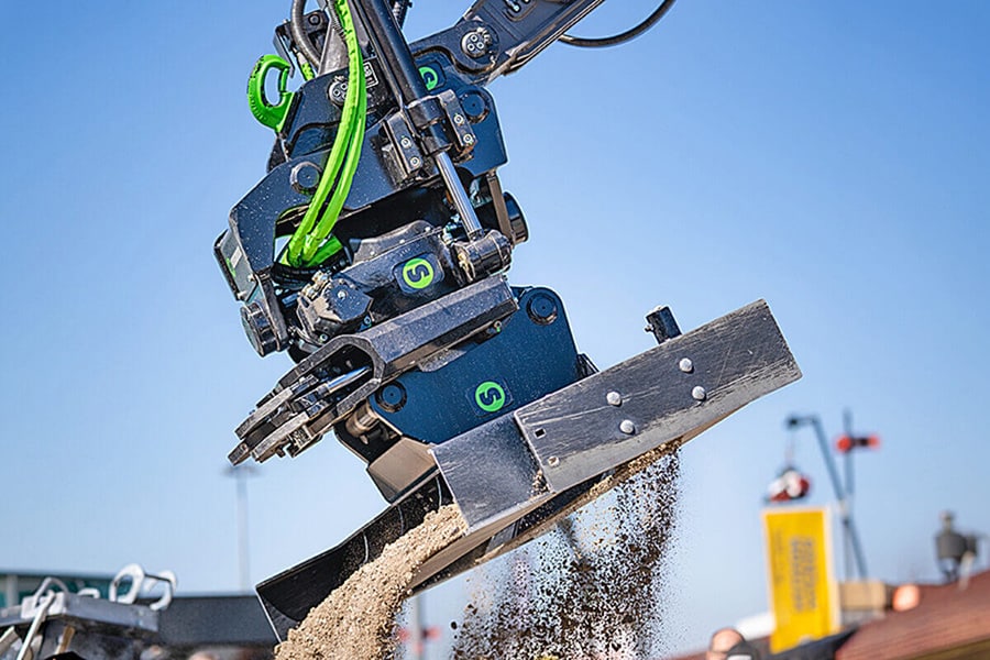 Mechanische uitrustingsstukken voor graafmachines 2