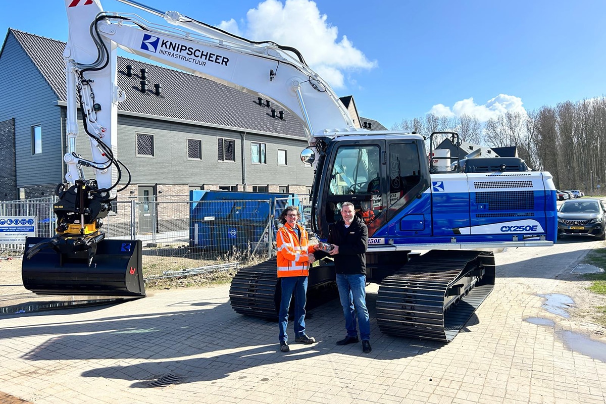 Aflevering Case CX250E Knipscheer 3