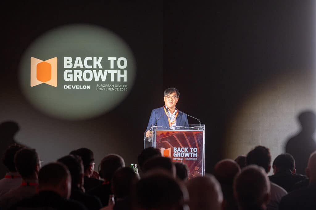 Develon richt zich op groei tijdens de Europese dealerconferentie van 2026 1
