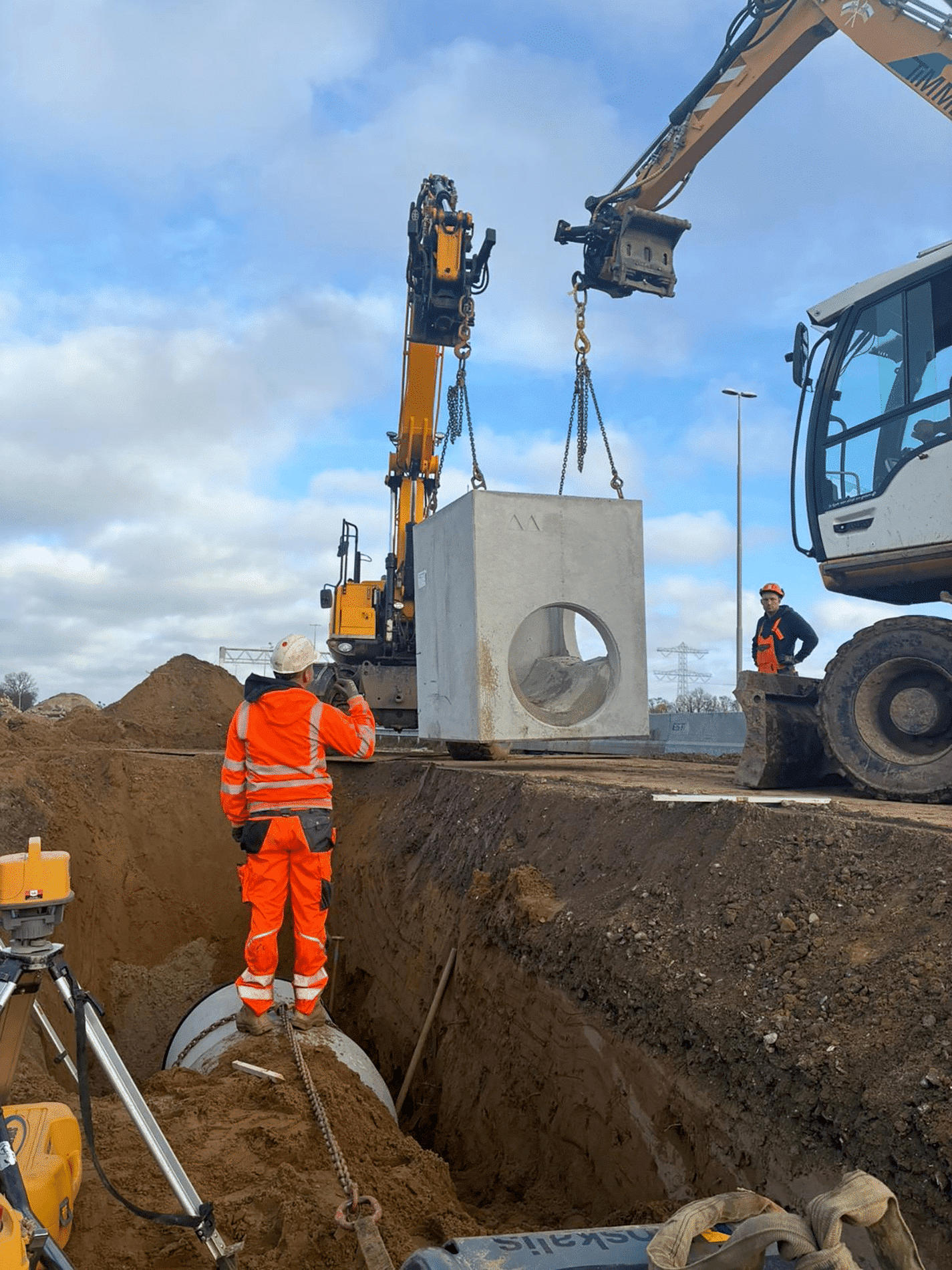 Een goed geoliede bouwplaats in beweging 1