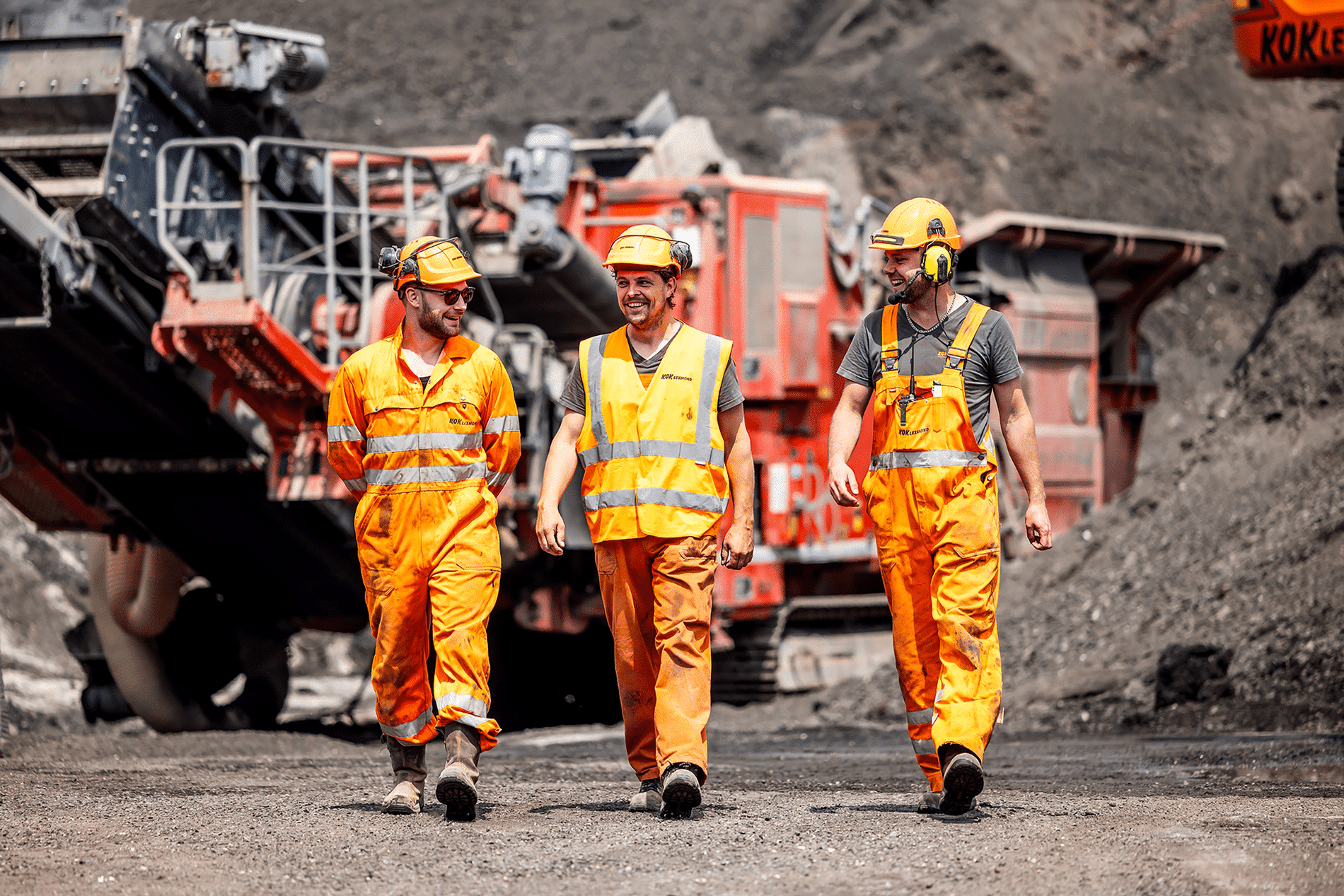 Mobiele puin- en asfaltverwerking 1