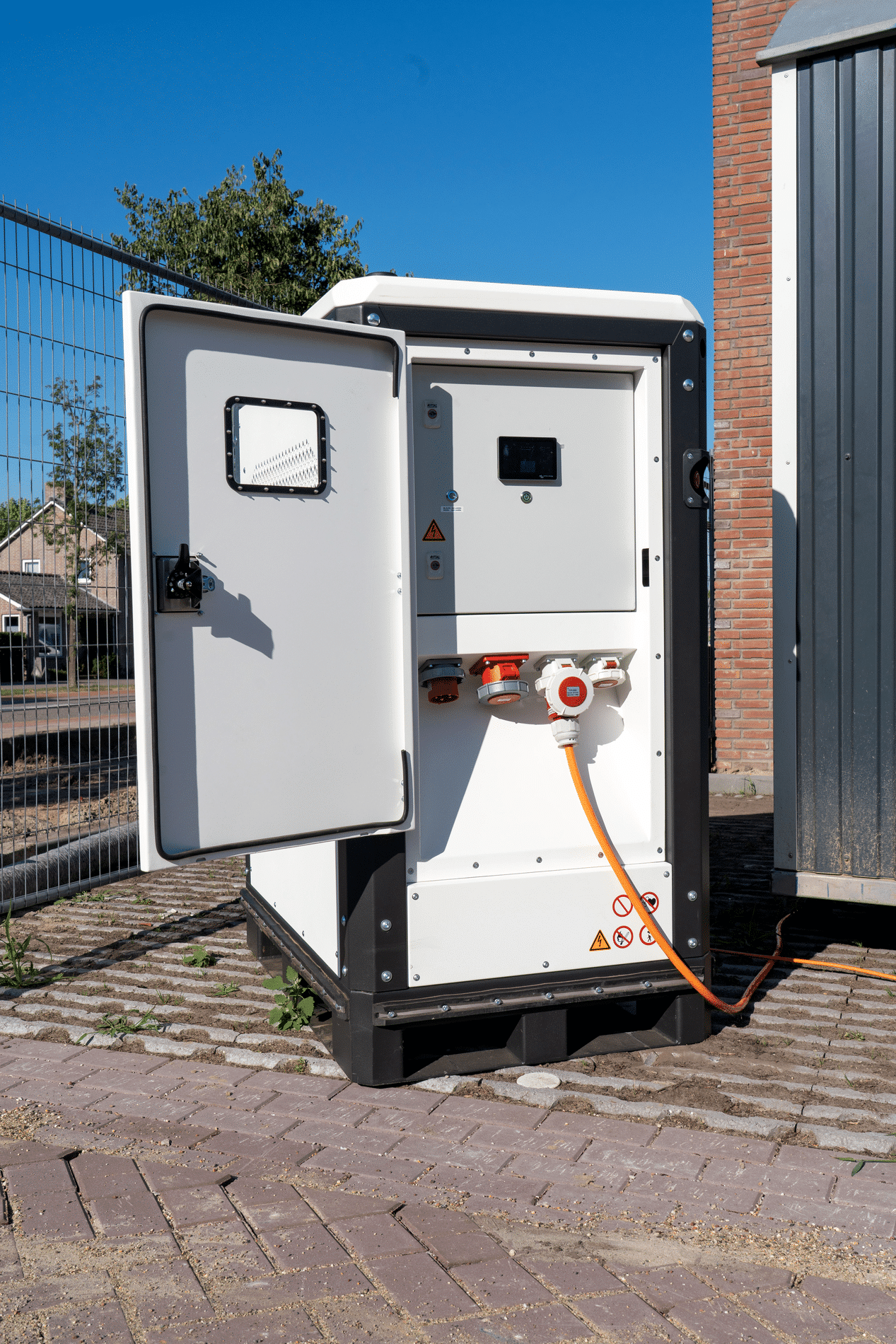 De slimme schakel tussen beperkte netaansluiting en volle bouwplaats 1