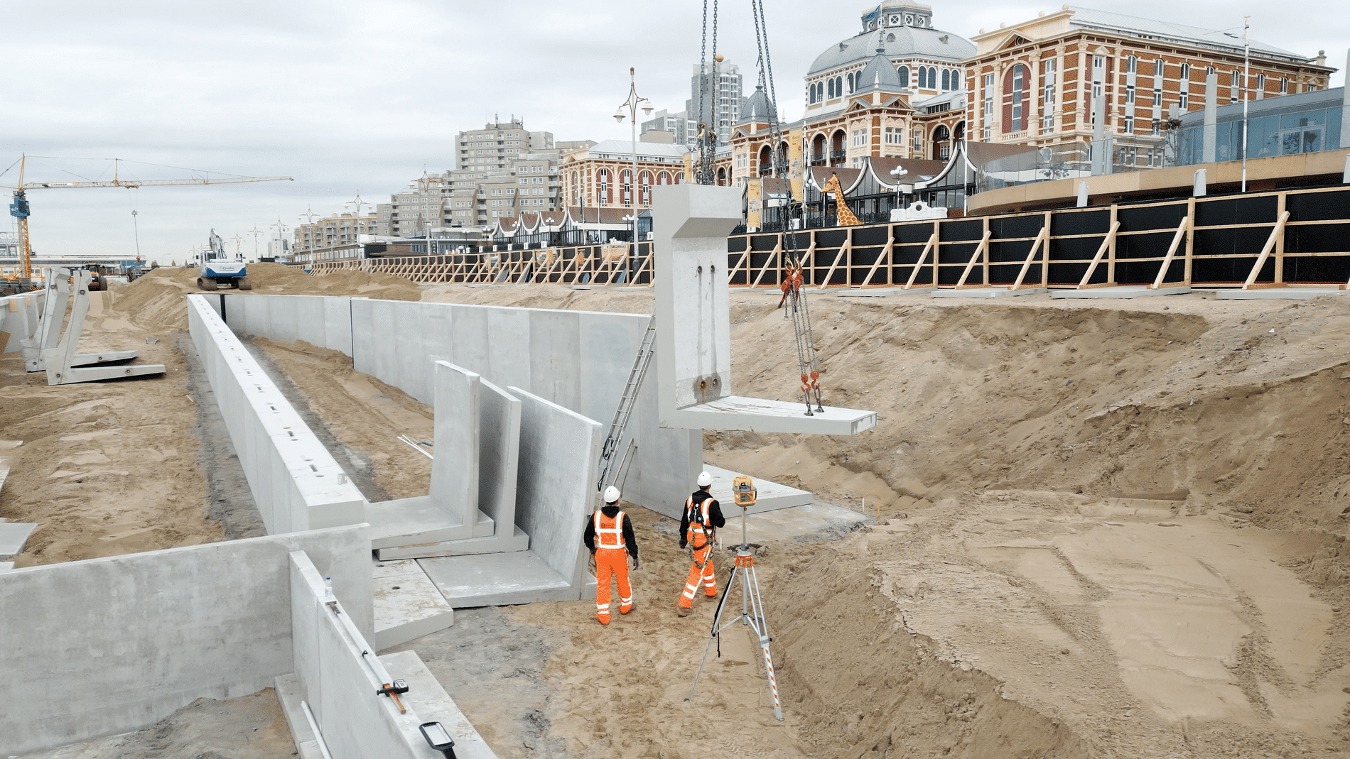 Keerwanden onzichtbare én onmisbare basis voor kades, dijken en wegn 8