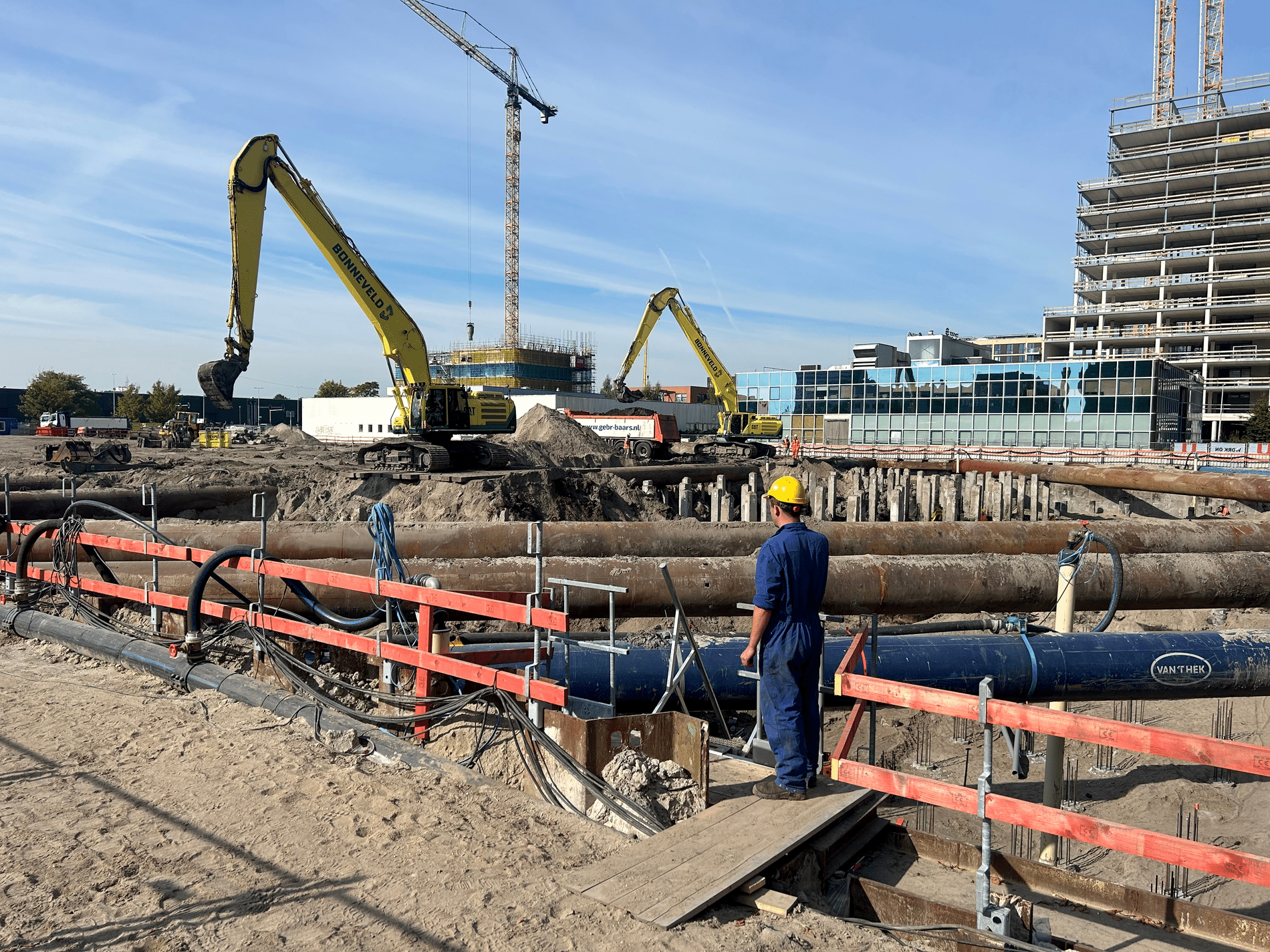 Specialist in bouwkuipen en gewapende grond verstevigt fundament 1