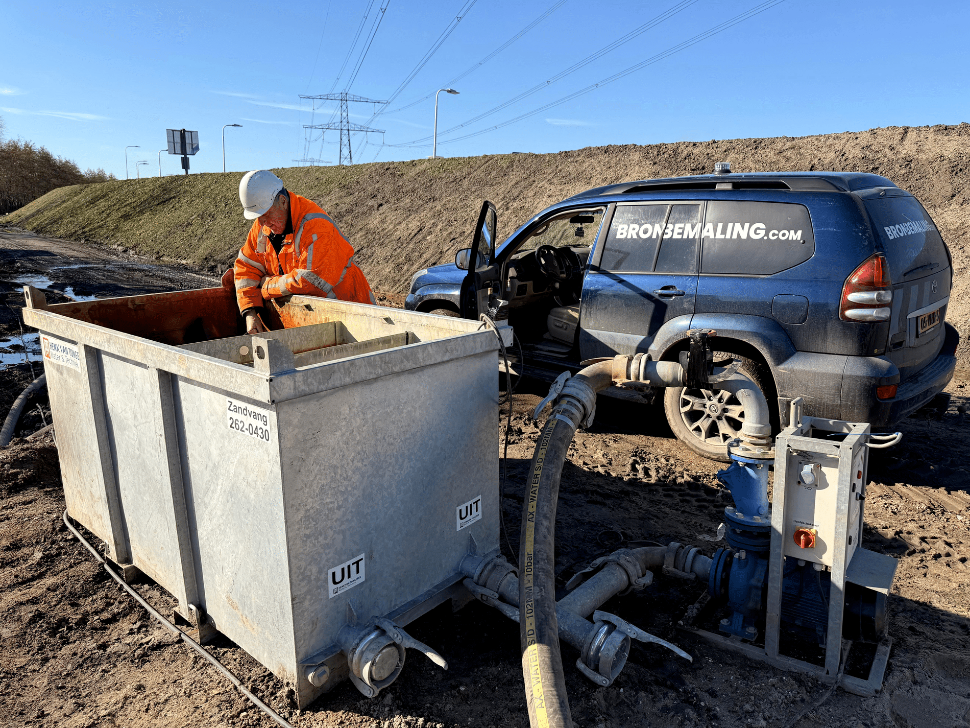 Het meest uitdagende bronbemalingsproject van Nederland 1