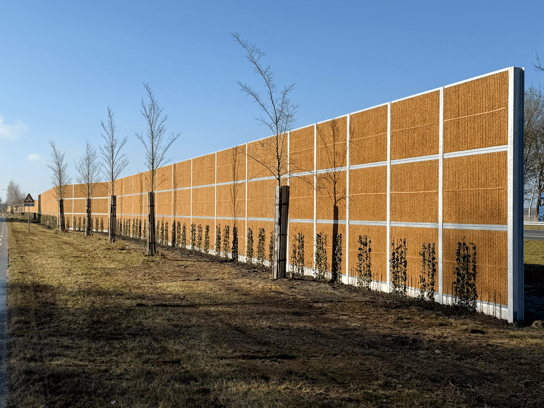 Kokosystems realiseert Kokowall® geluidsscherm voor woonwijk langs A28 1
