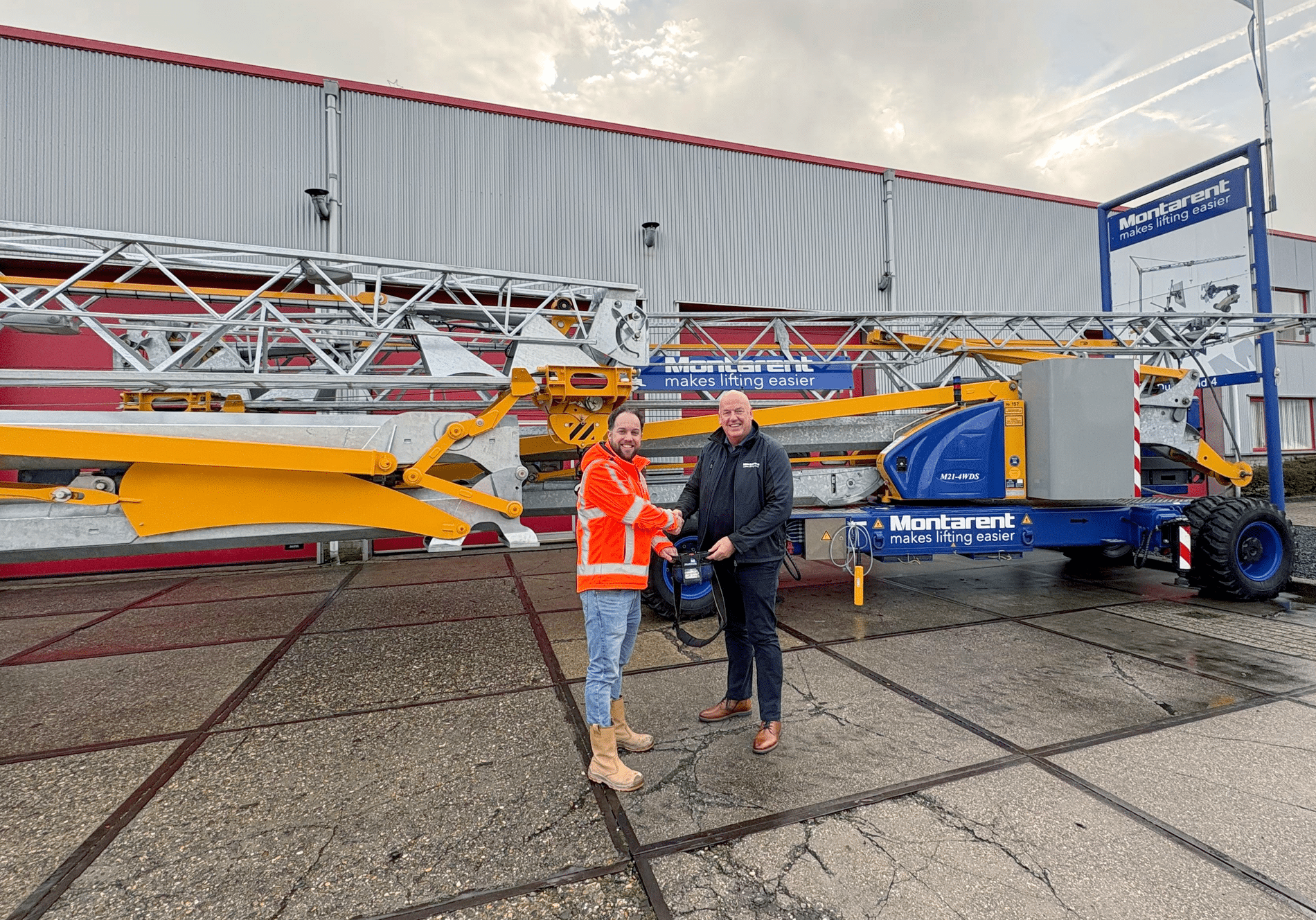 Mobiele torenkraan wint terrein in de infrasector 1