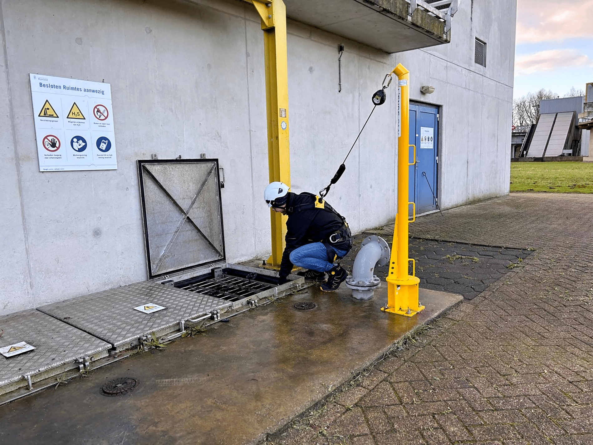 Veilig werken op de RWZI 1