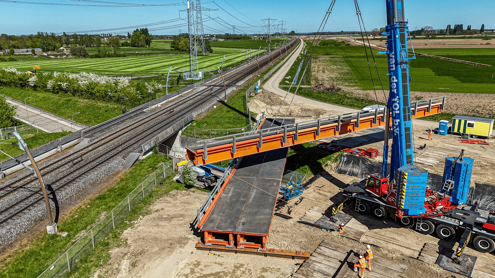 Acht modulaire bruggen houden het complexe infraproject ViA15 in beweging 2