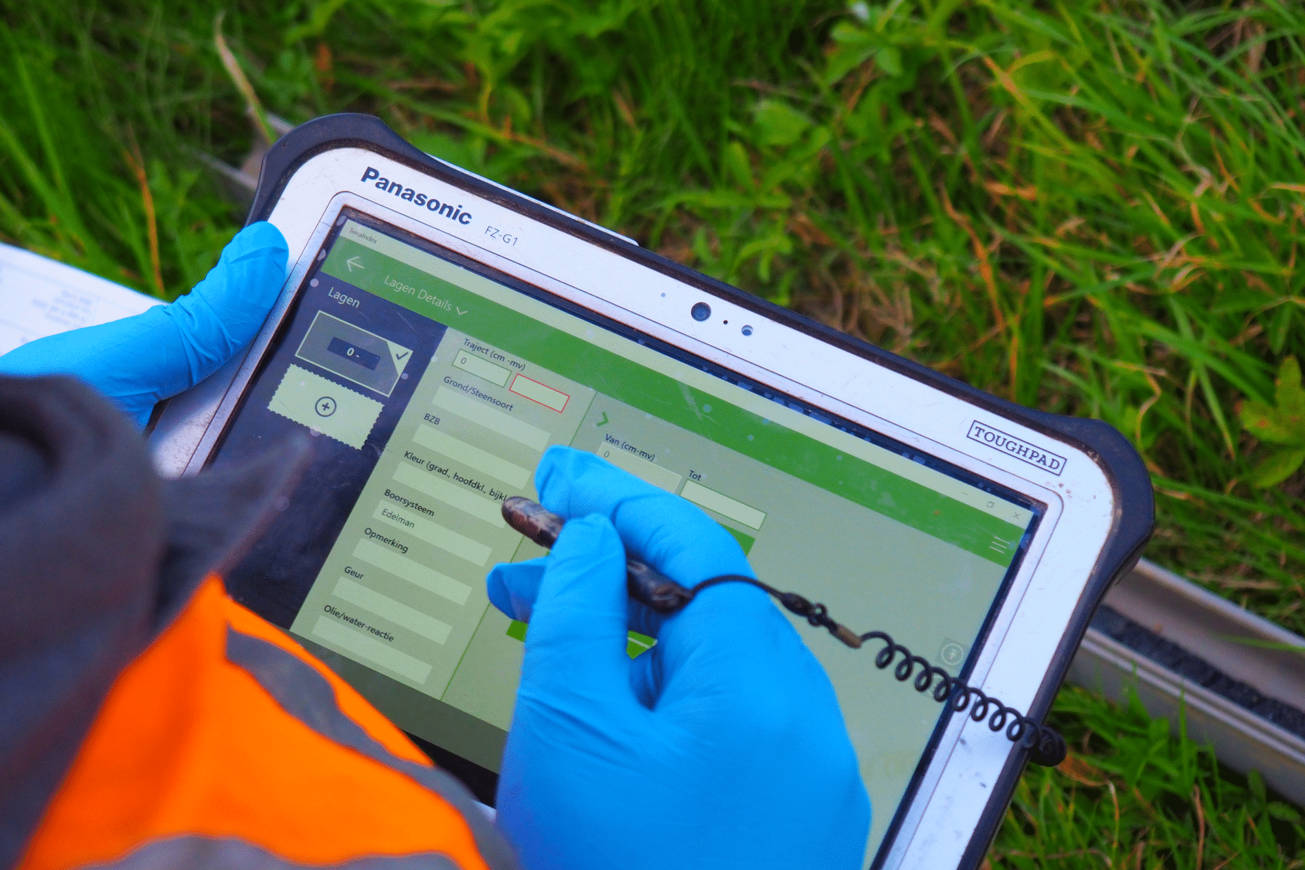 Thousands of samples for one purpose: a safe dike 1