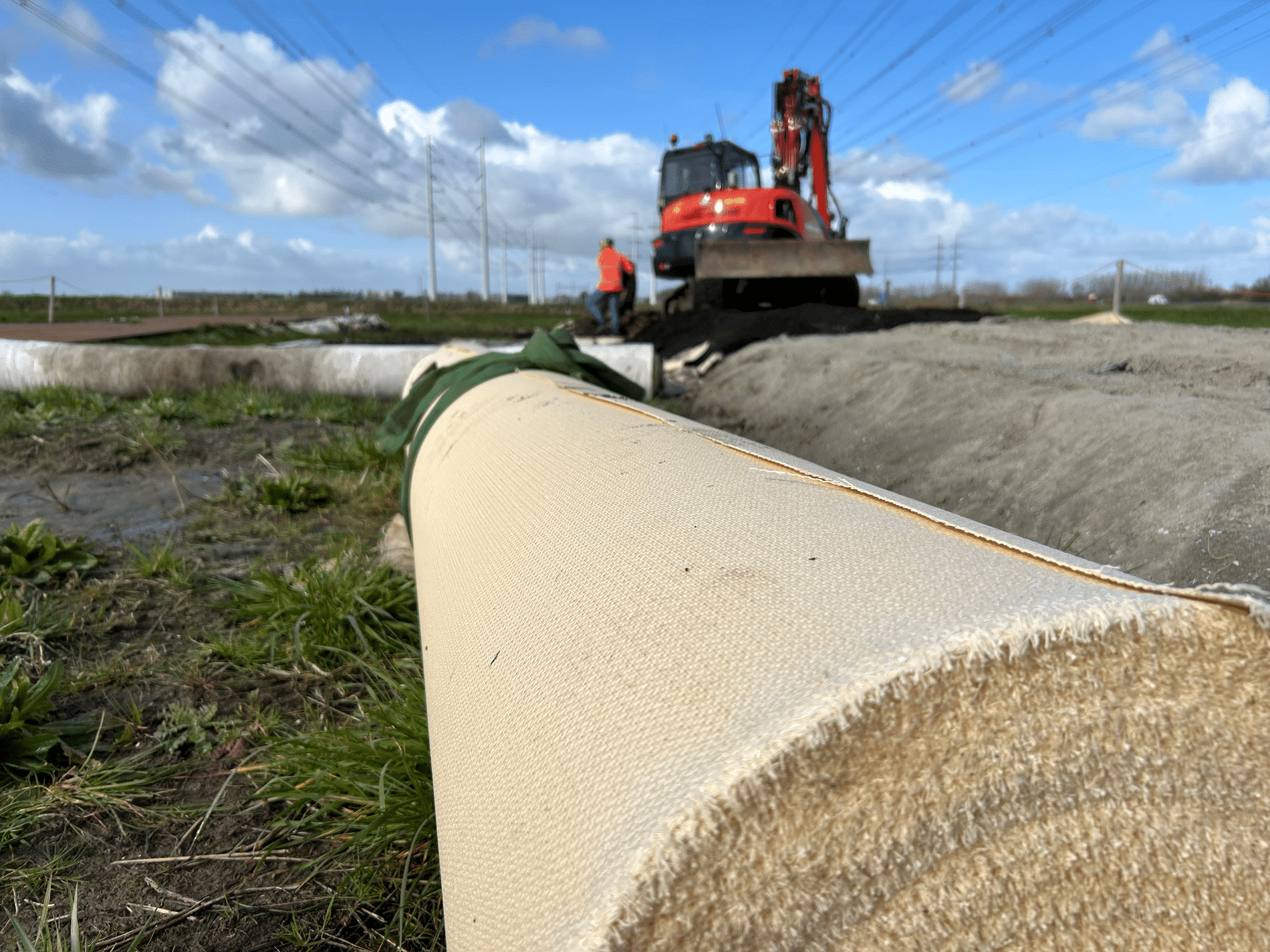 Geotextiel dat mag verdwijnen 1